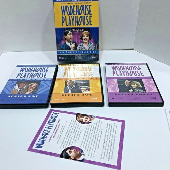 Wodehouse Playhouse DVD Complete Collection BBC British Comedy 6 Discs 20 Episod - Picture 2 of 3